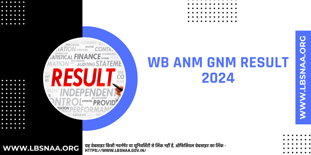 WB ANM GNM Result 2024