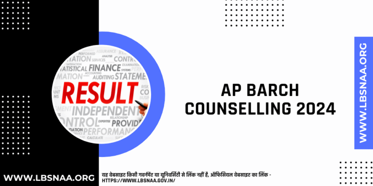 AP BArch Counselling 2024